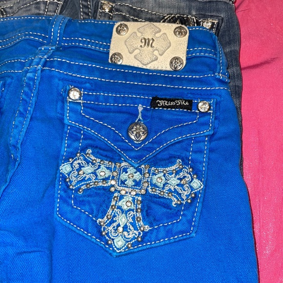 Girls miss me jeans capris size 16 - Picture 8 of 8